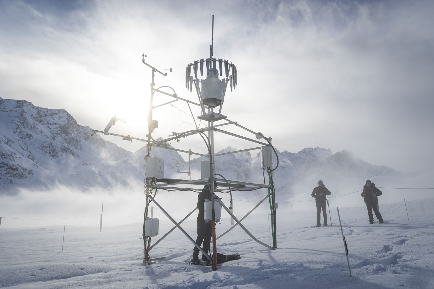 Le site instrumenté des Charmasses © CNRS Thibaut Vergoz