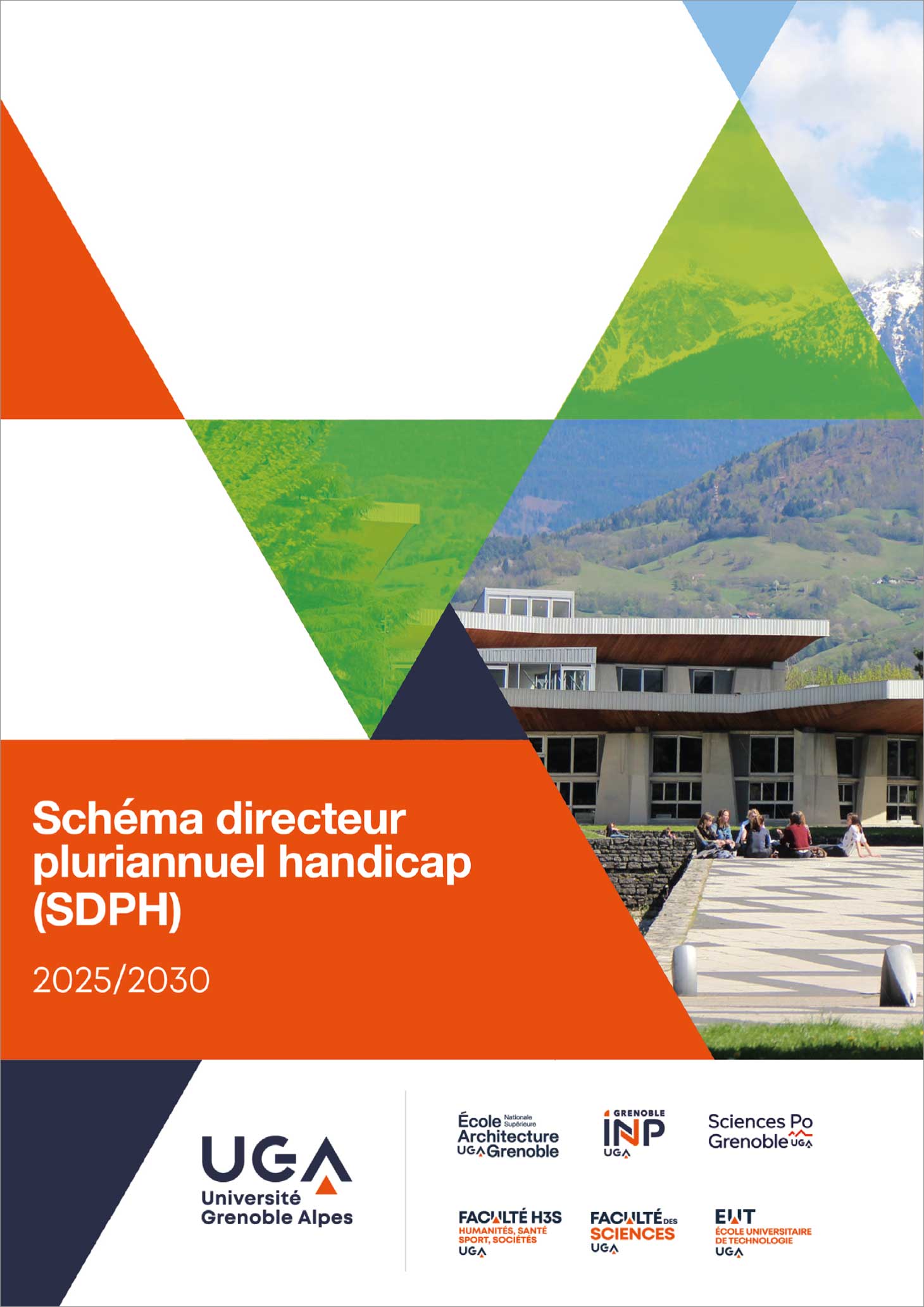 Couverture du Schéma directeur handicap 2025-2030